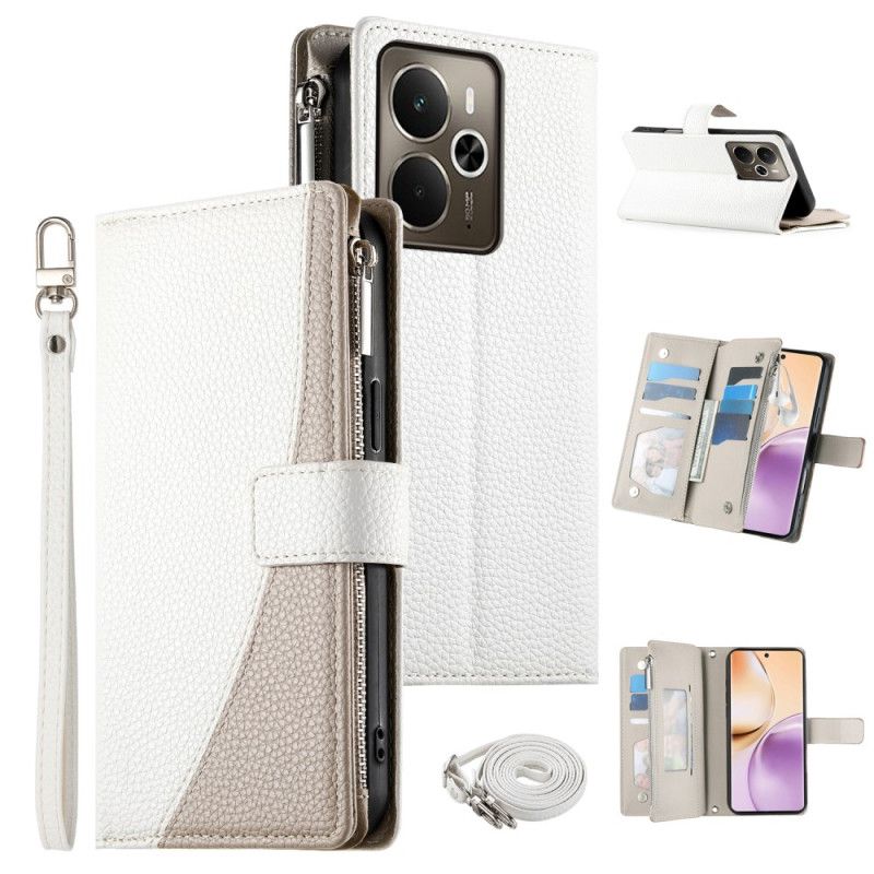 Housse Realme 14 5G Bicolore avec Lanière