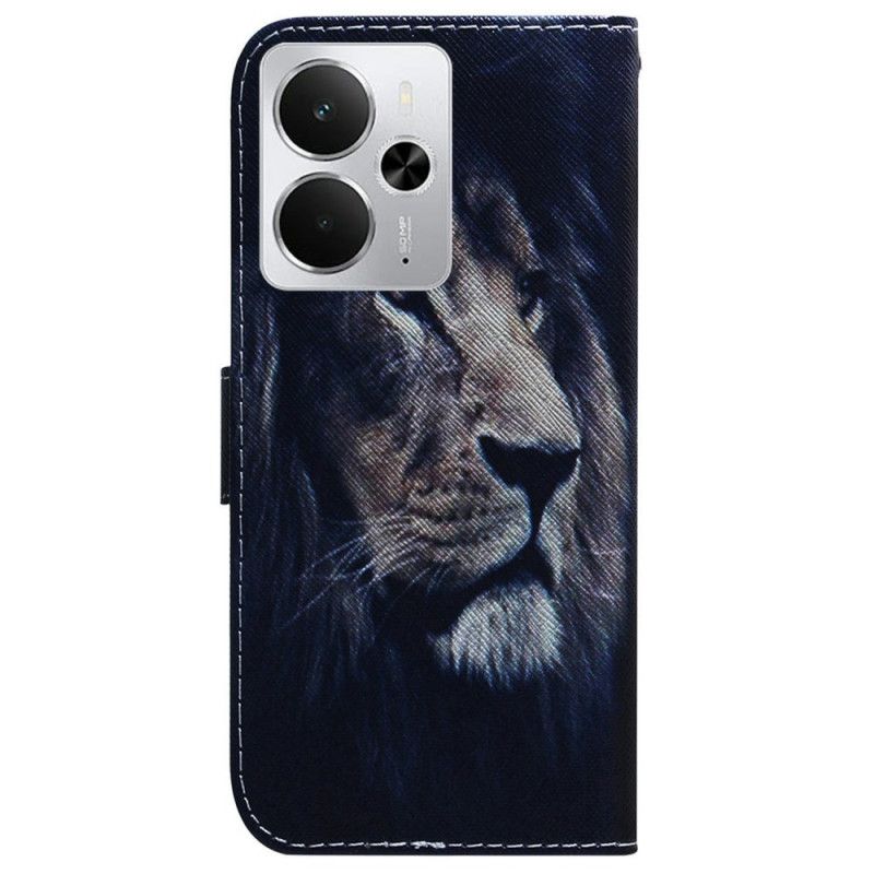 Housse Realme 14 5G Dreaming Lion