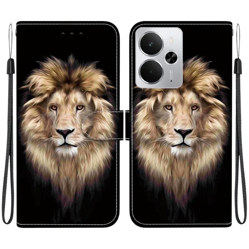 Housse Realme 14 5G Motif Tête de Lion