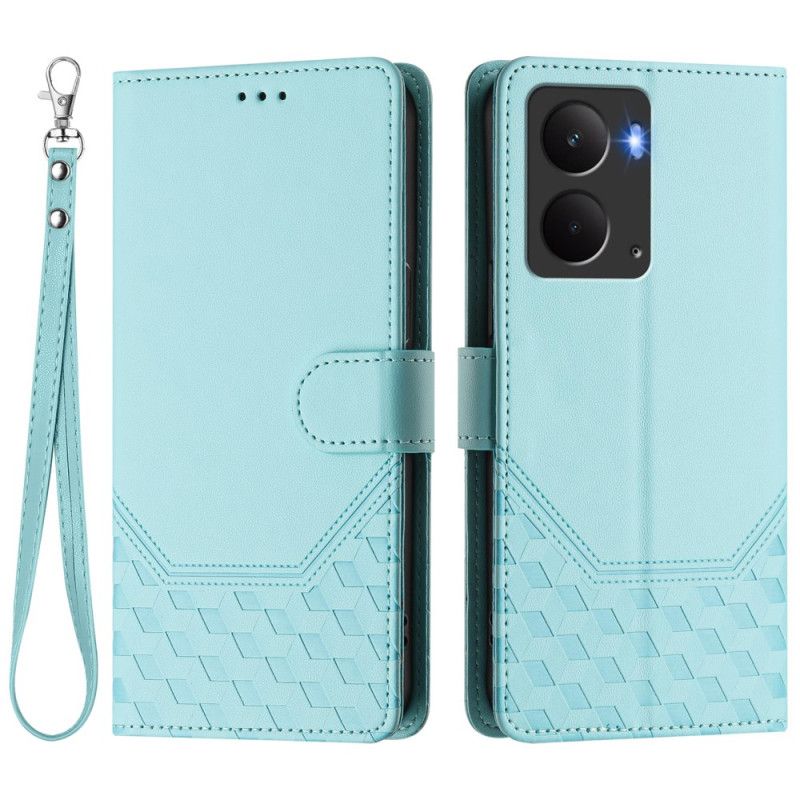 Housse Realme 14 5G / P3 5G RFID Motif Nid d'Abeille