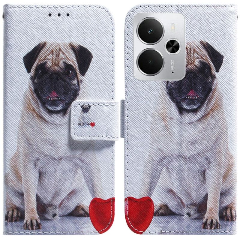 Housse Realme 14 5G Pug Dog