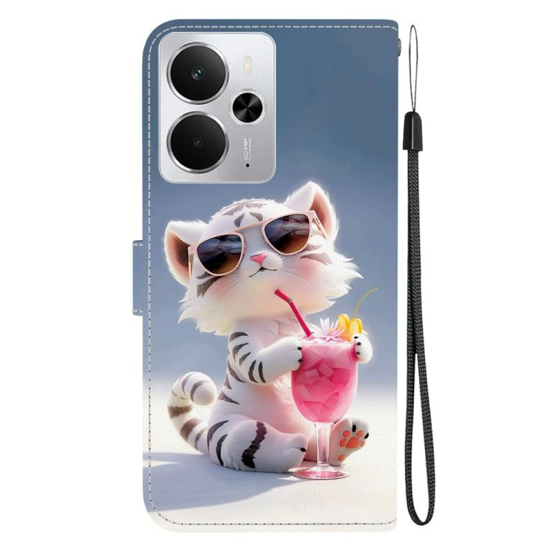Housse Realme 14 5G Tigre Cartoon
