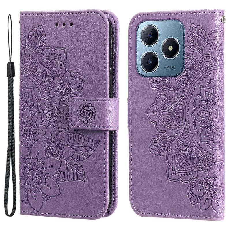 Housse Realme Note 60 / 60X / C63 / C61 Empreinte Mandala