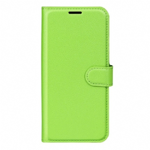 Housse Realme Note 60 / 60X / C63 / C61 Simili Cuir Litchi Classique