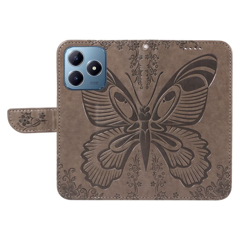 Housse Realme Note 60X / C63 / C61 Papillon Graphique