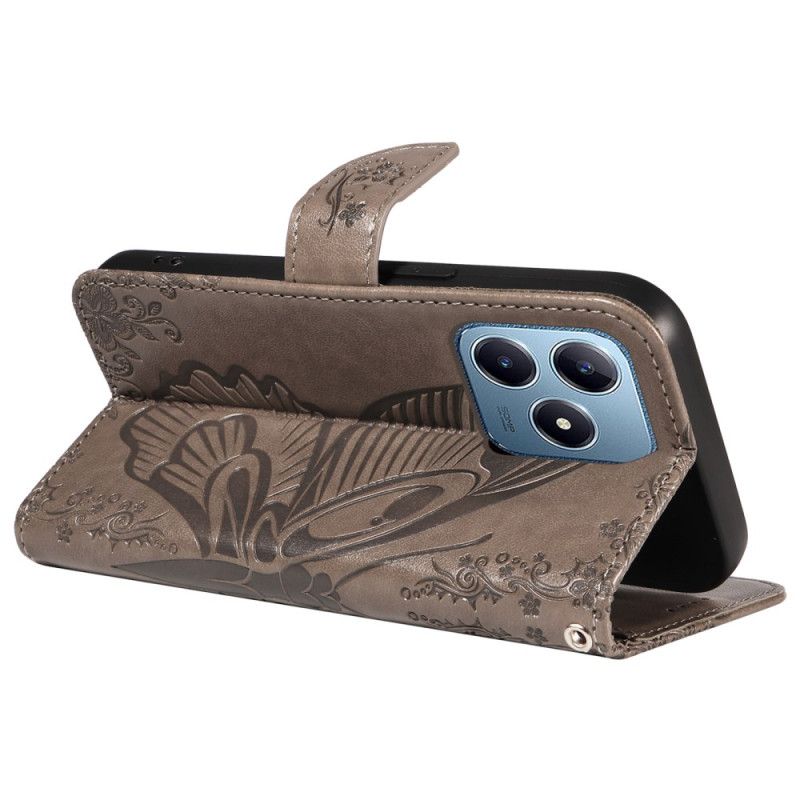 Housse Realme Note 60X / C63 / C61 Papillon Graphique