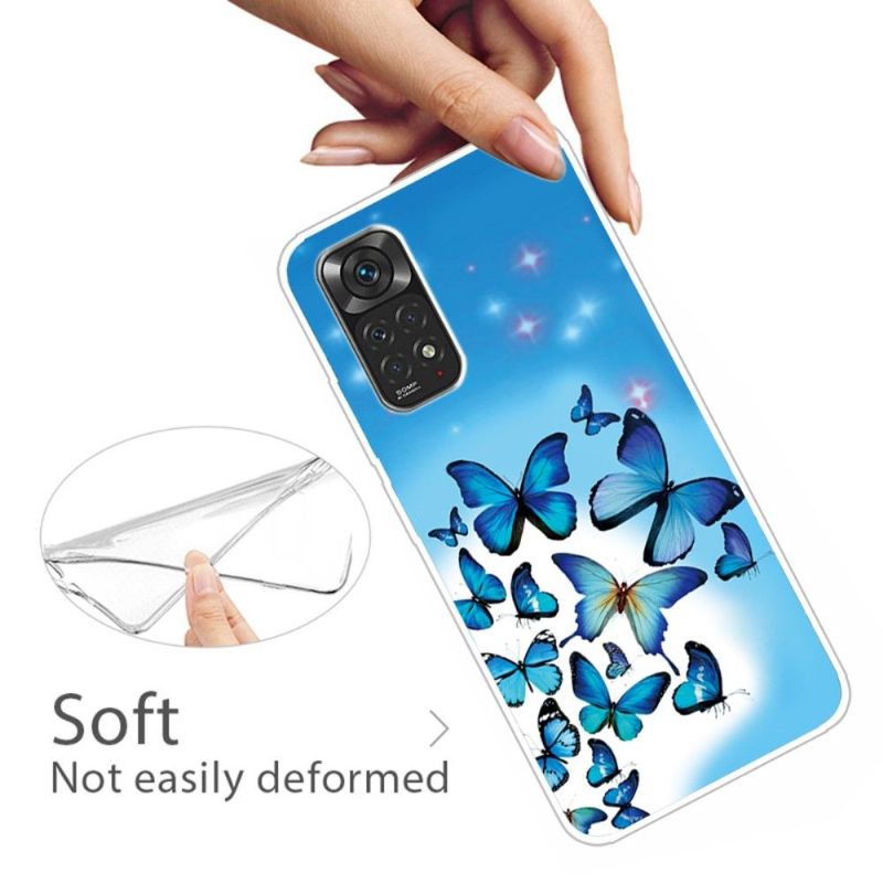 Coque Xiaomi Redmi Note 11 Pro 4G / 5G Red Flower