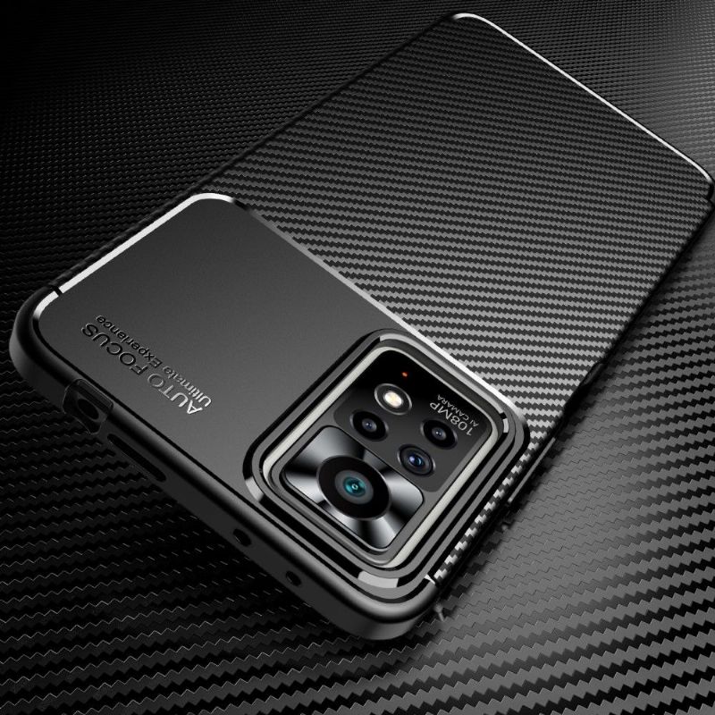 Coque Xiaomi Redmi Note 11 Pro / Note 11 Pro 5G Karbon Classy en Silicone