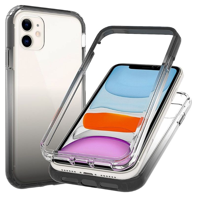 Coque iPhone 11 Antichoc transparent dégradé