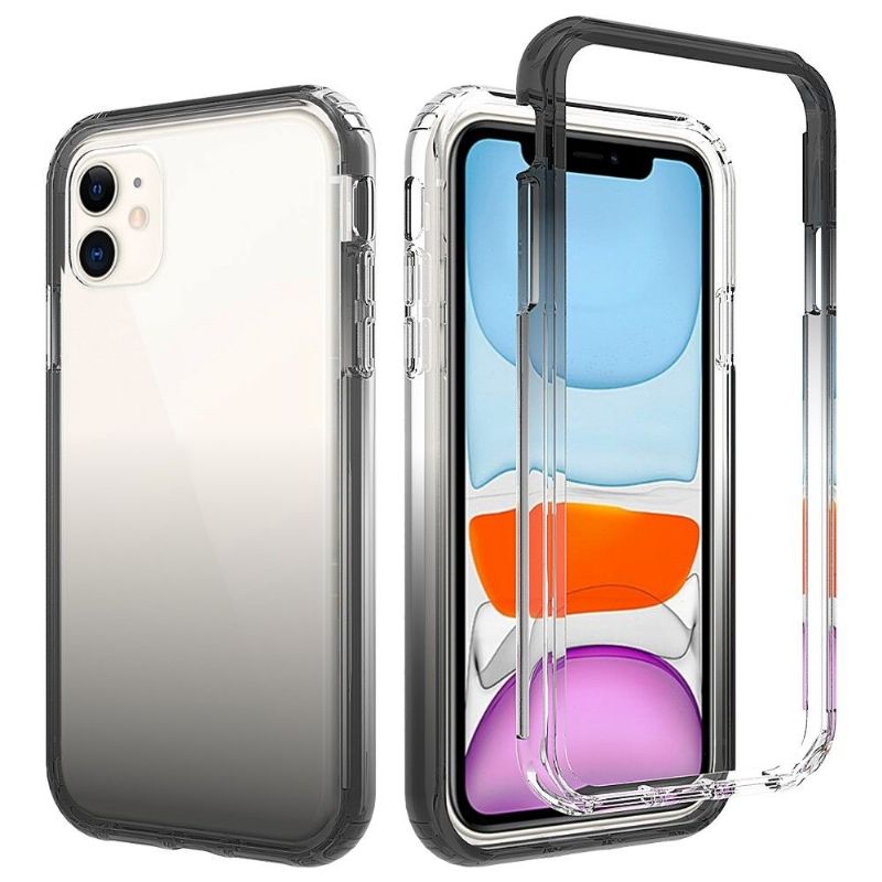 Coque iPhone 11 Antichoc transparent dégradé