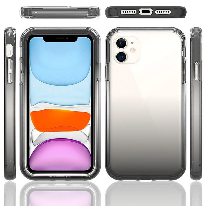Coque iPhone 11 Antichoc transparent dégradé