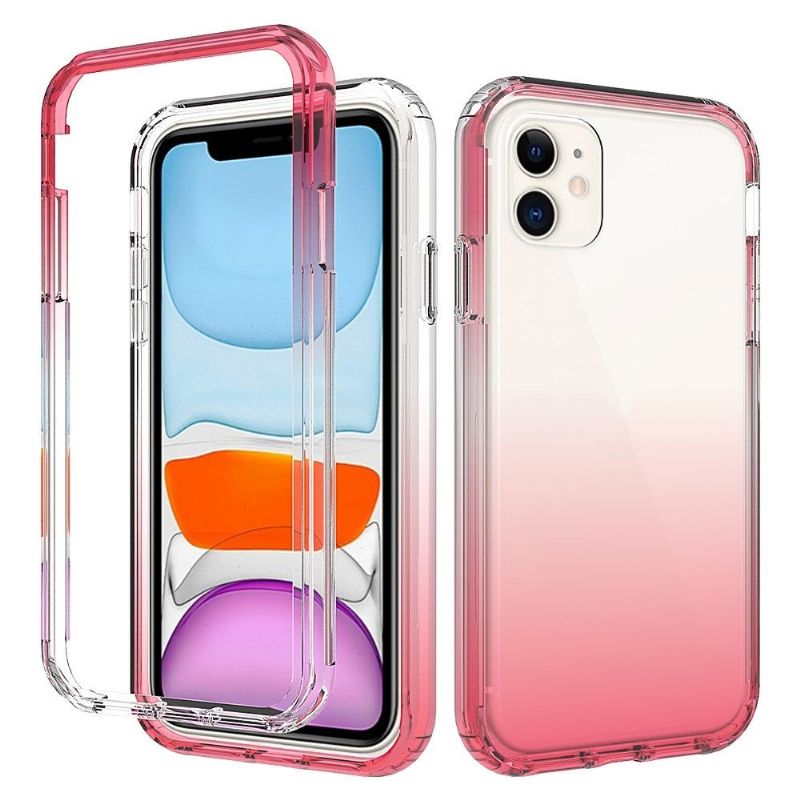 Coque iPhone 11 Antichoc transparent dégradé