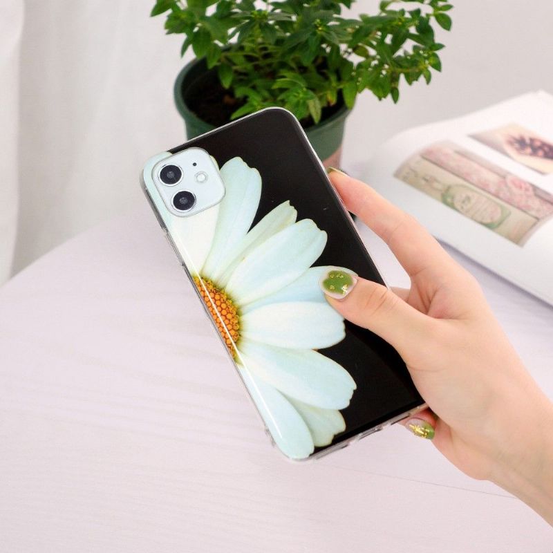 Coque iPhone 11 Fluorescente Marguerite