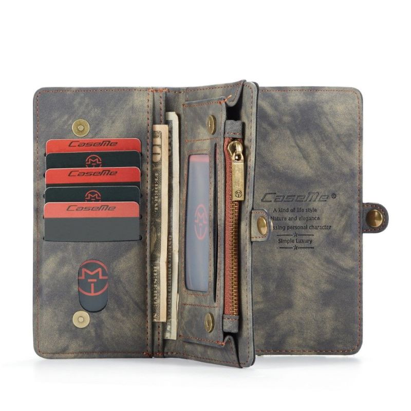 Housse portefeuille et coque magnétique pour iPhone 11