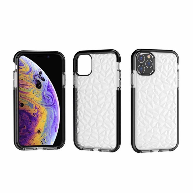 iPhone 11- Coque transparente effet diamant
