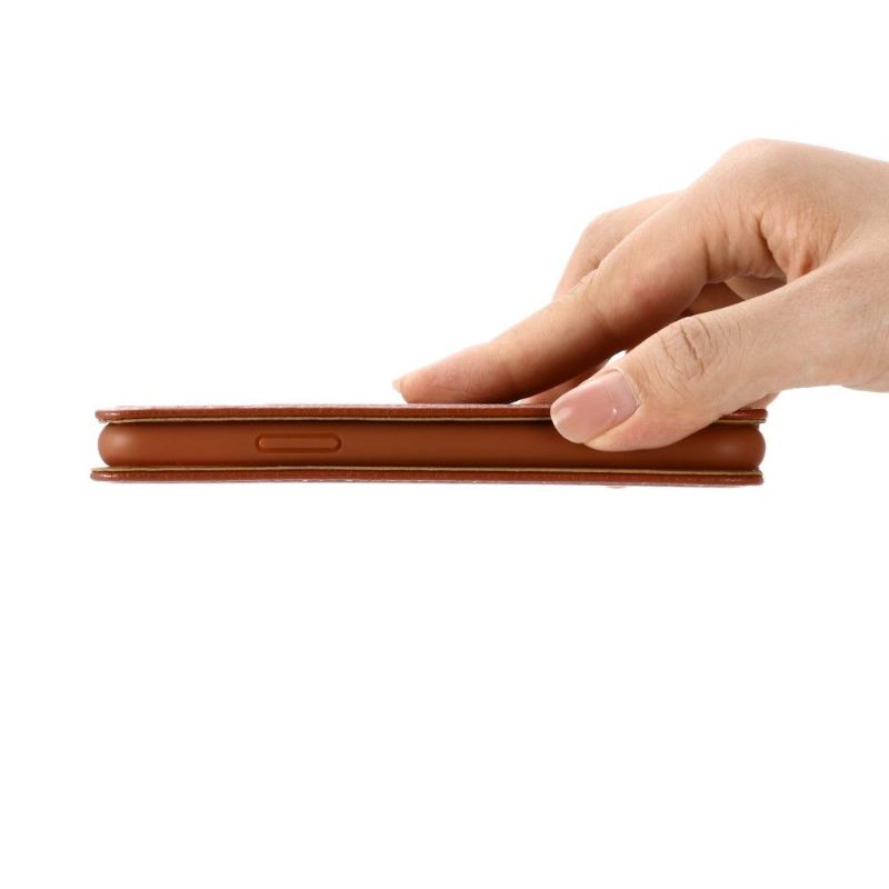 iPhone 11 - Housse GEBEI Effet Cuir Grainé