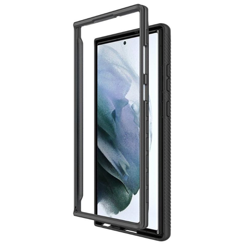 Coque Samsung Galaxy S22 Ultra 5G hybride Antichoc dos transparent