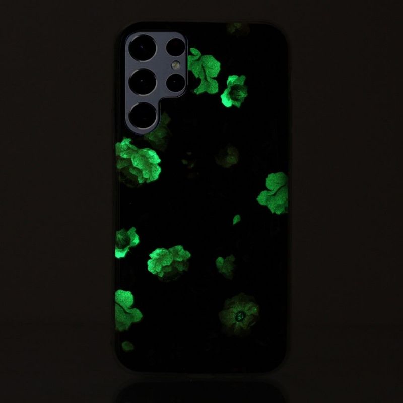 Coque Samsung Galaxy S22 Ultra 5G Luminous Fleurs