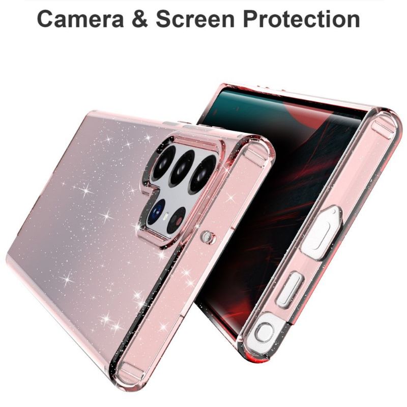 Coque Samsung Galaxy S22 Ultra 5G Paillettes Scintillantes
