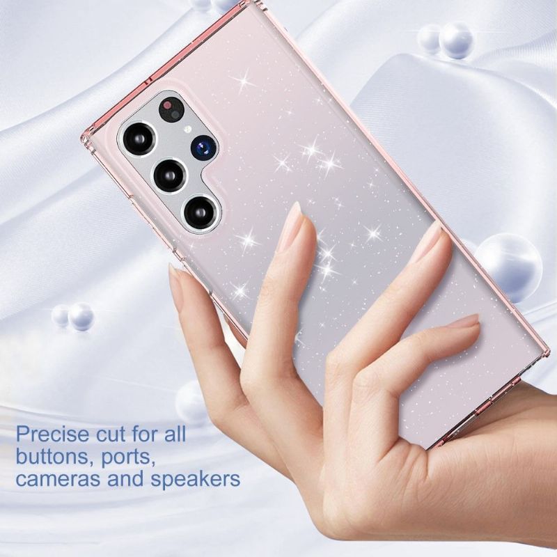 Coque Samsung Galaxy S22 Ultra 5G Paillettes Scintillantes