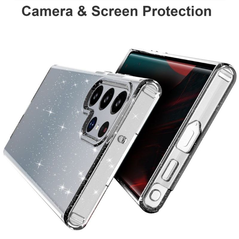 Coque Samsung Galaxy S22 Ultra 5G Paillettes Scintillantes