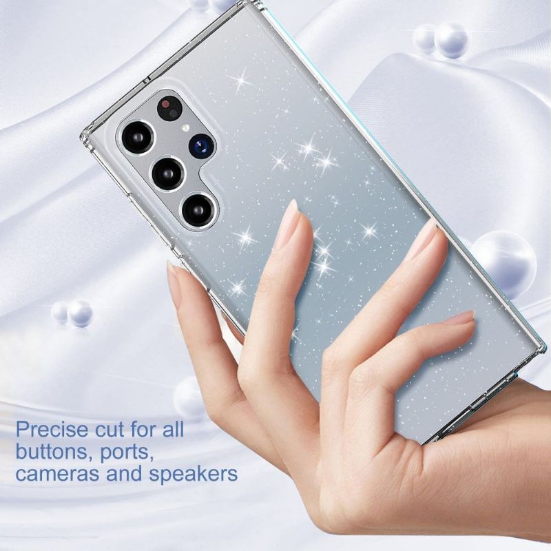 Coque Samsung Galaxy S22 Ultra 5G Paillettes Scintillantes