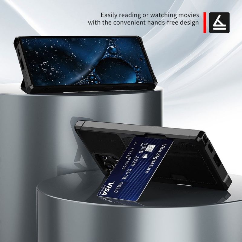 Coque Samsung Galaxy S22 Ultra ZM02 Porte-carte