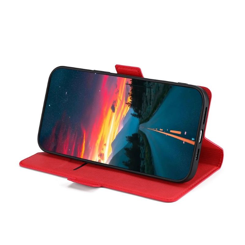 Housse Samsung Galaxy S22 Ultra 5G simili cuir Minimalist Business