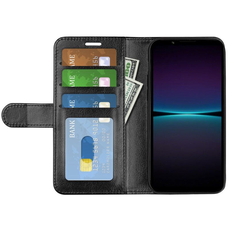 Housse Sony Xperia 1 VI Simili Cuir Vintage