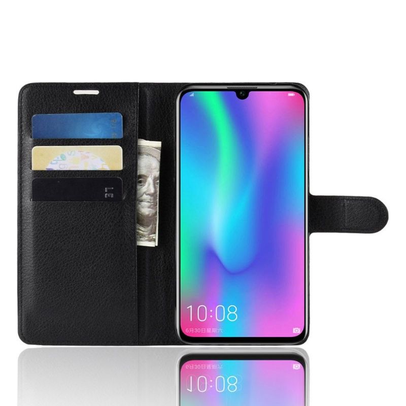 Honor 10 Lite - Étui style cuir porte cartes