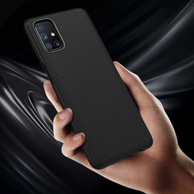 Coque Samsung Galaxy M51 Effet Strié