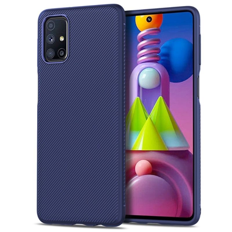 Coque Samsung Galaxy M51 Effet Strié