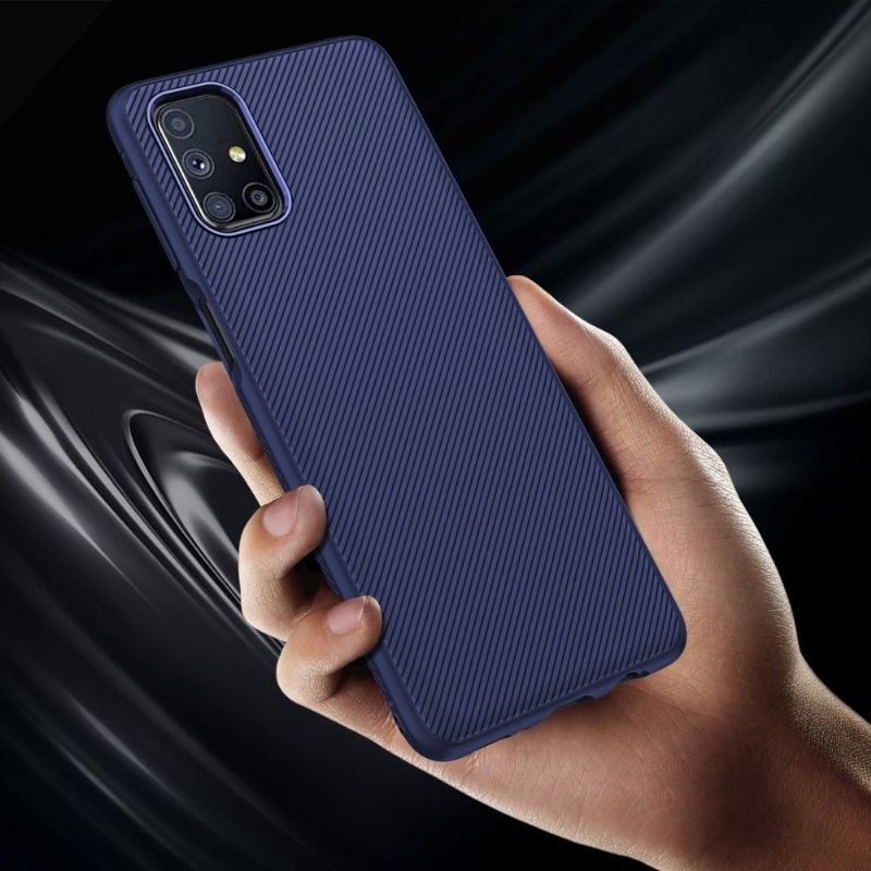 Coque Samsung Galaxy M51 Effet Strié