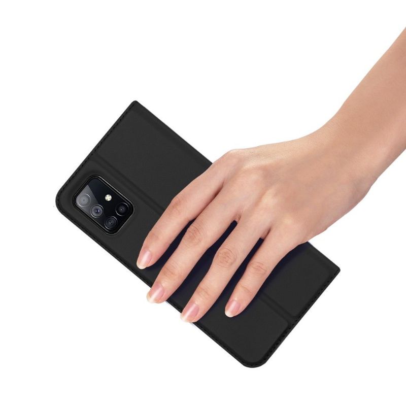 Housse Samsung Galaxy M51 Business effet satiné