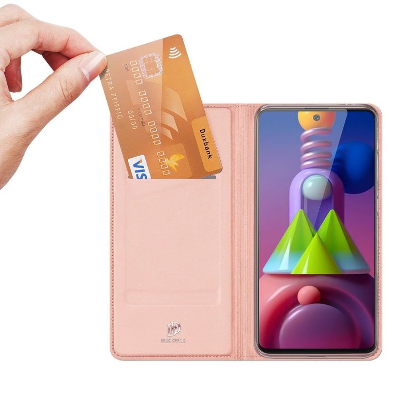 Housse Samsung Galaxy M51 Business effet satiné