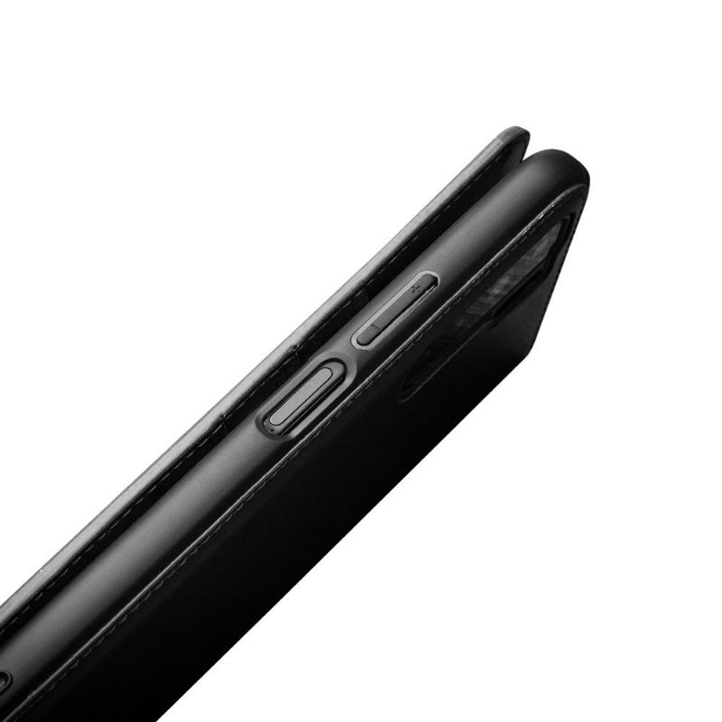 Housse Huawei P40 Lite 5G en cuir véritable