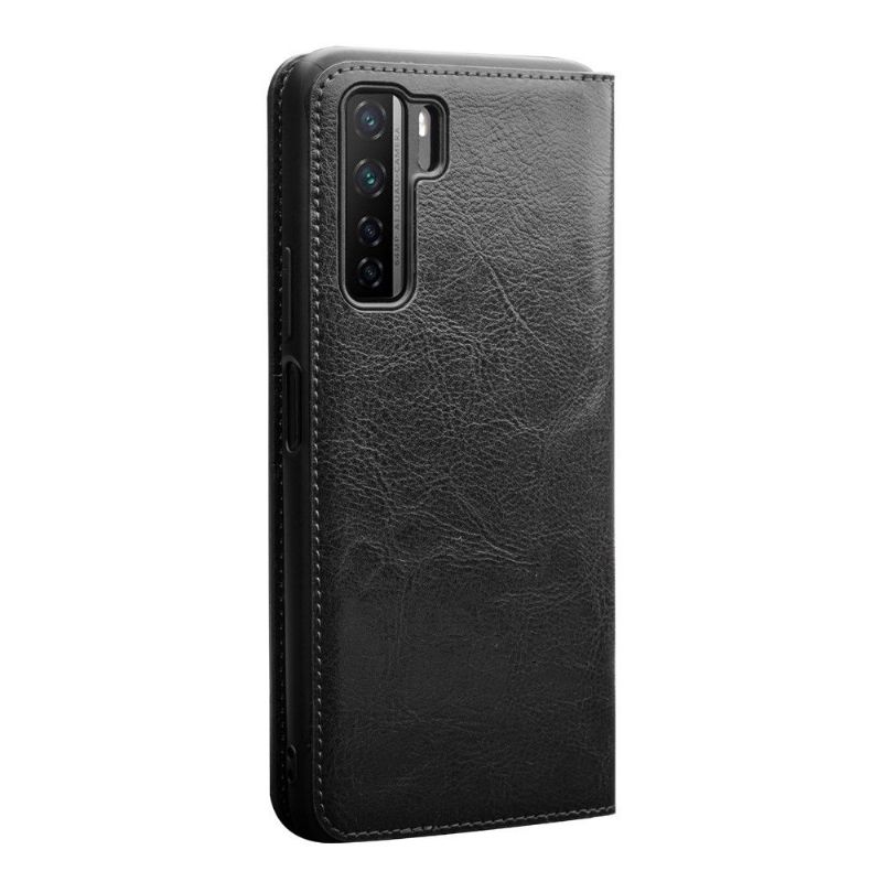 Housse Huawei P40 Lite 5G en cuir véritable