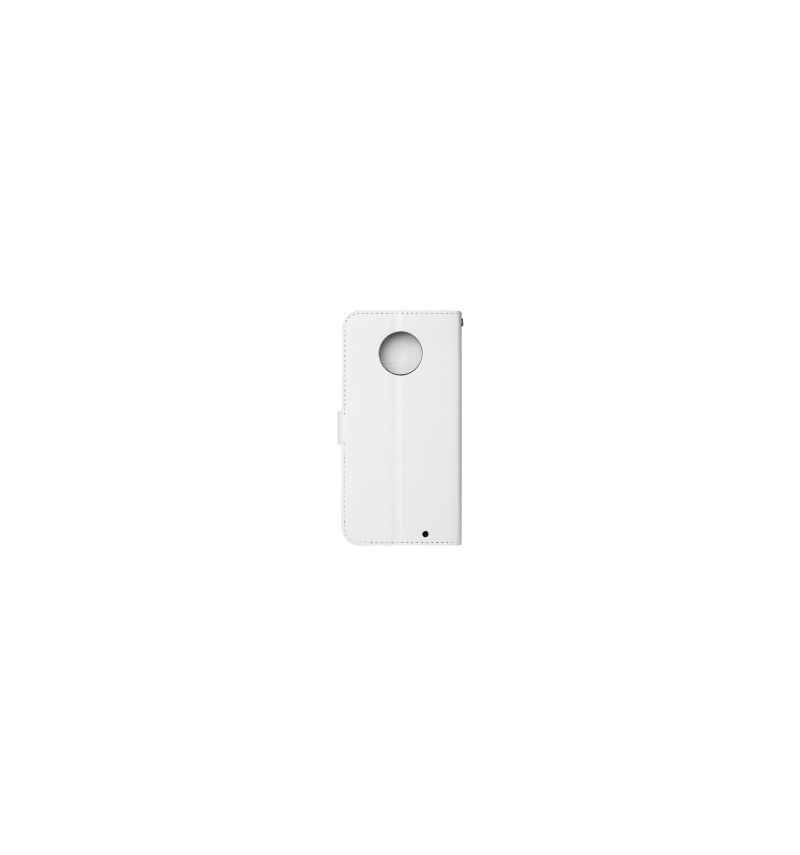 Housse Motorola Moto G6 Plus Effet cuir portefeuille