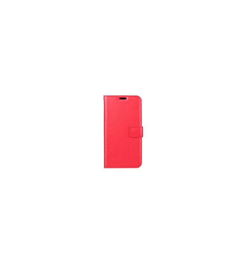 Housse Motorola Moto G6 Plus Effet cuir portefeuille