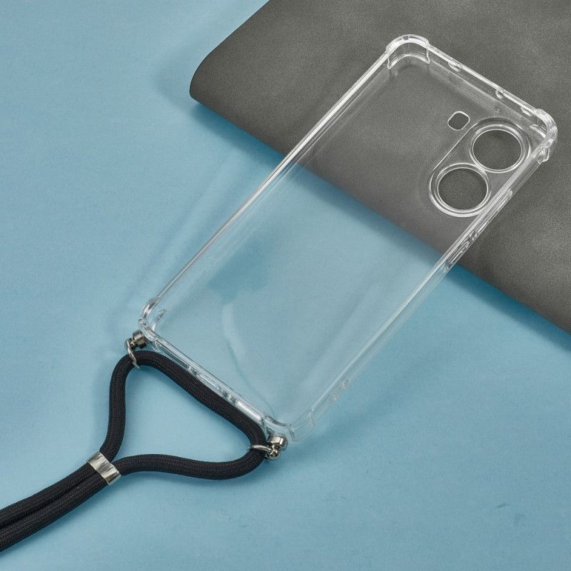 Coque à Cordon Poco X7 Pro 5G Transparente