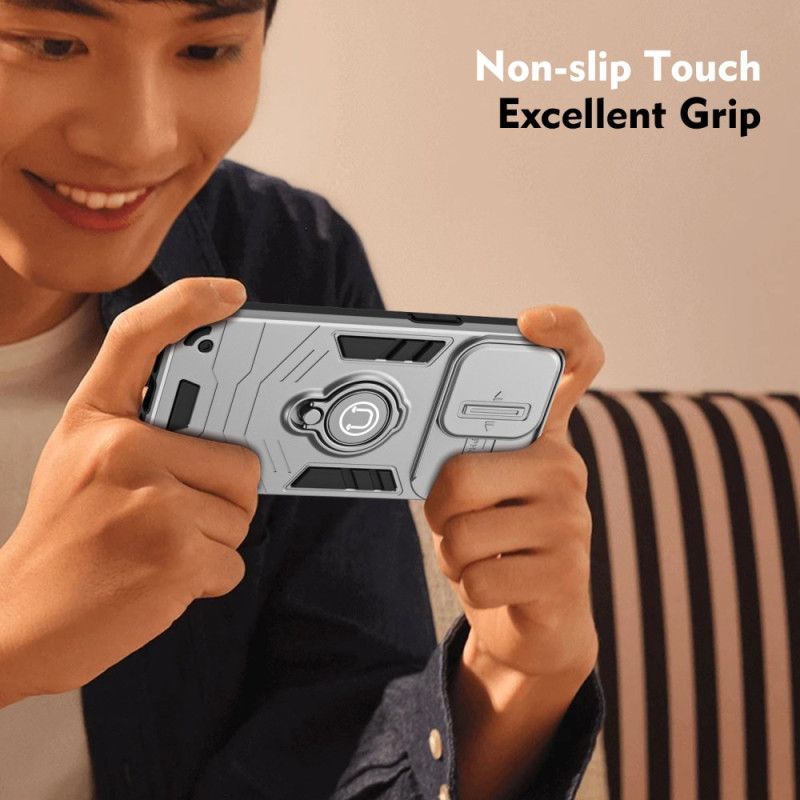 Coque Poco X7 Pro 5G Camshield Coulissant et Support