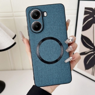 Coque Poco X7 Pro 5G Compatible MagSafe Tissu