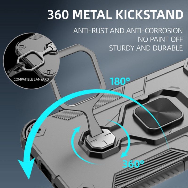 Coque Poco X7 Pro 5G Protection Antichoc et Support Rotatif