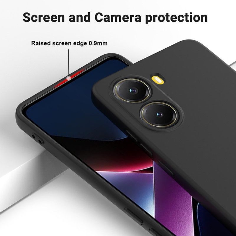 Coque Poco X7 Pro 5G Silicone Liquide à Lanière