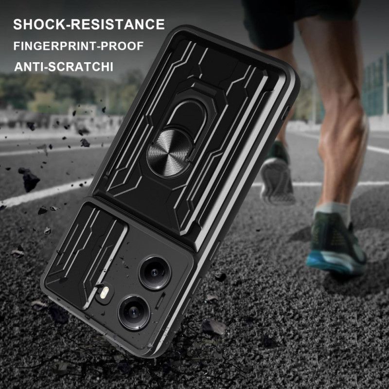 Coque Poco X7 Pro 5G Support et Protection Caméra Coulissante