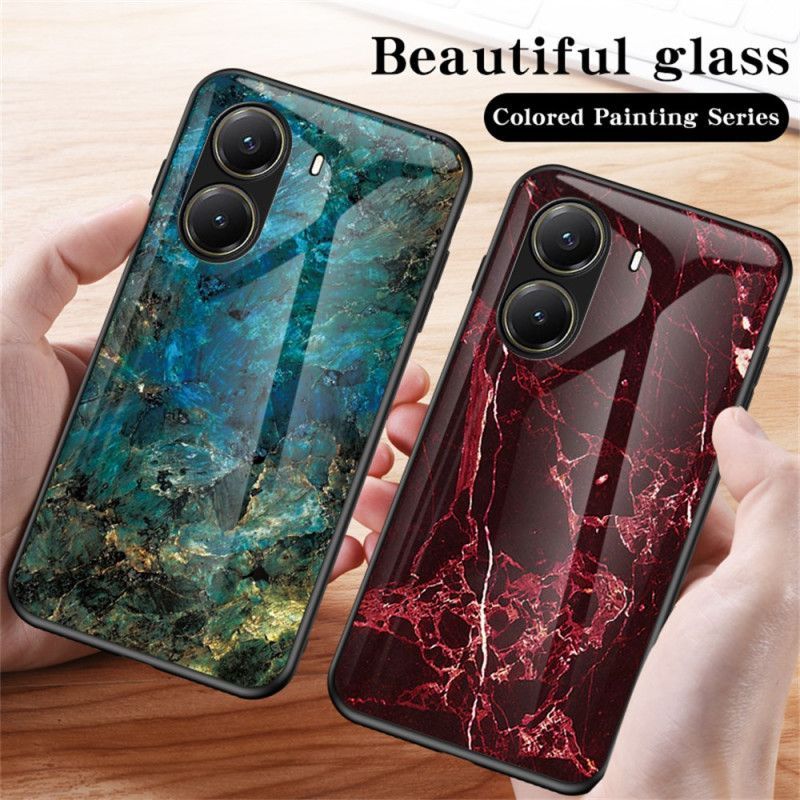 Coque Poco X7 Pro 5G Verre Trempé Marble
