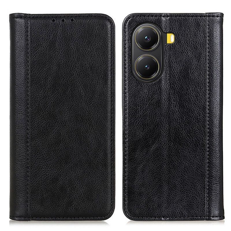 Flip Cover Poco X7 Pro 5G Cuir Fendu Texturé