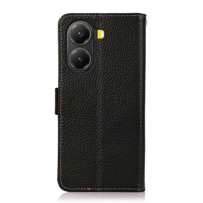Flip Cover Poco X7 Pro 5G Cuir Litchi KHAZNEH