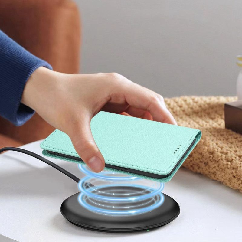 Flip Cover Poco X7 Pro 5G Effet Cuir Texturé Blocage RFID