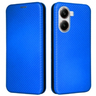 Flip Cover Poco X7 Pro 5G Fibre Carbone